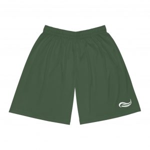 Dark Green Basketball Shorts