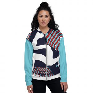 "Kinetica" WakeForce Unisex Bomber Jacket