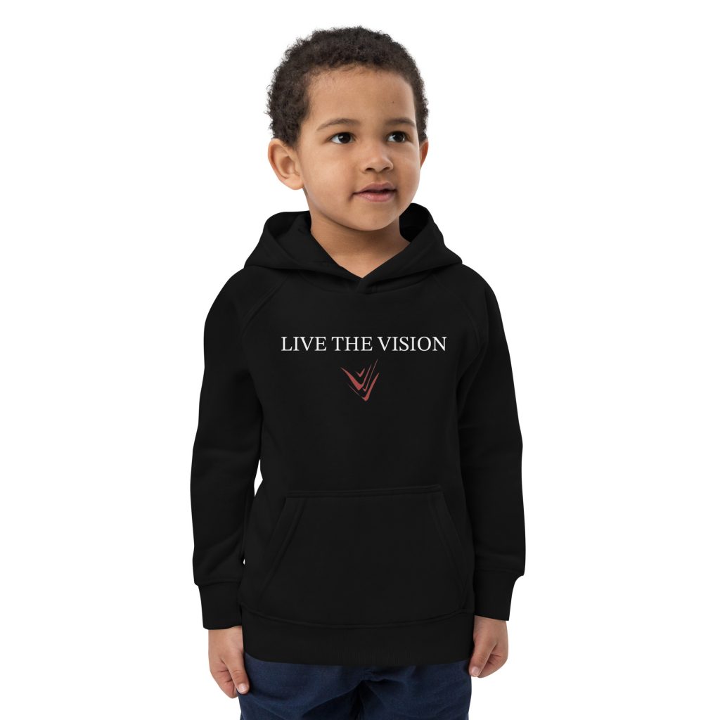 WakeForce "Live the Vision" Kids Eco Hoodie