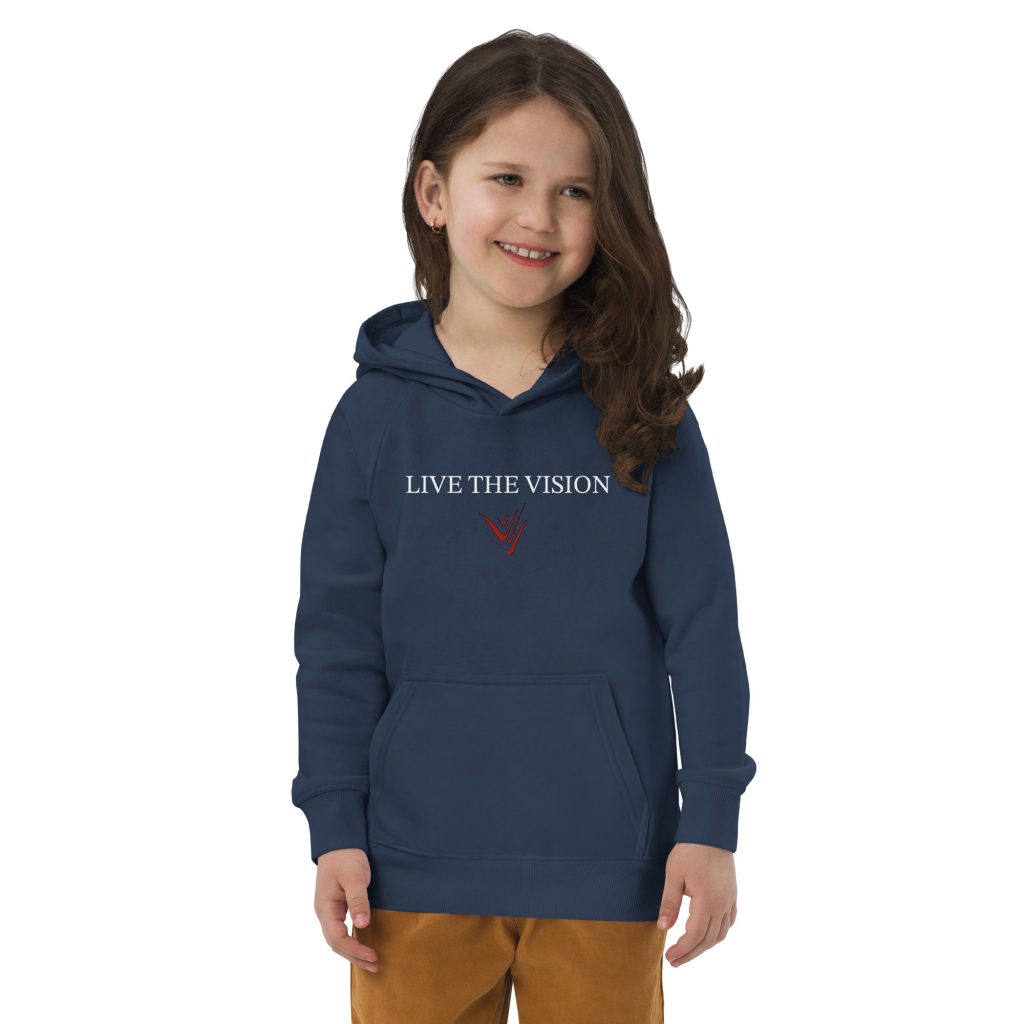 WakeForce "Live the Vision" Kids Eco Hoodie