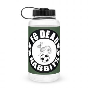 Dead Rabbits Wide Mouth Plastic Water Bottle