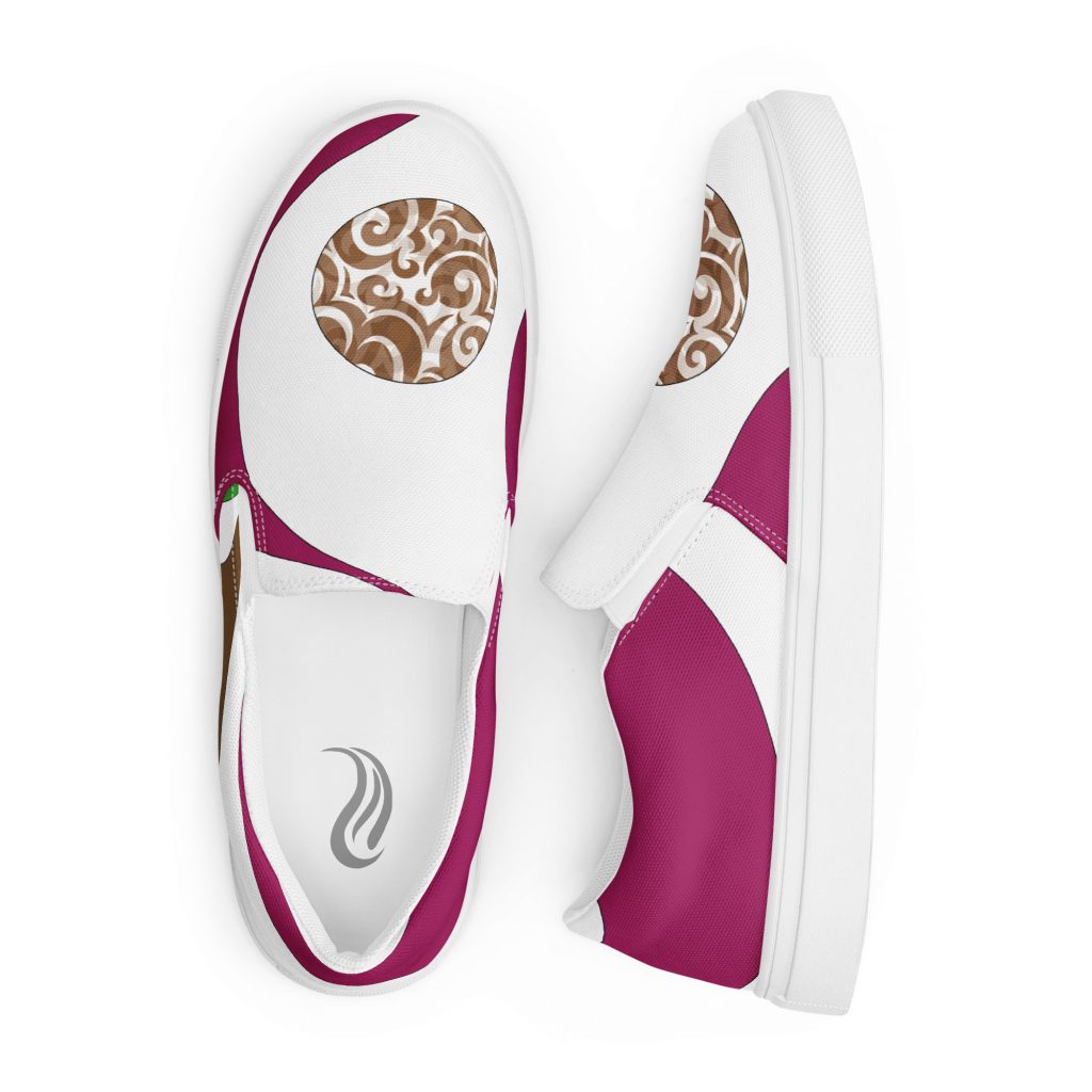 "Side B on Motown 45" Women’s Slip-On Canvas Shoes