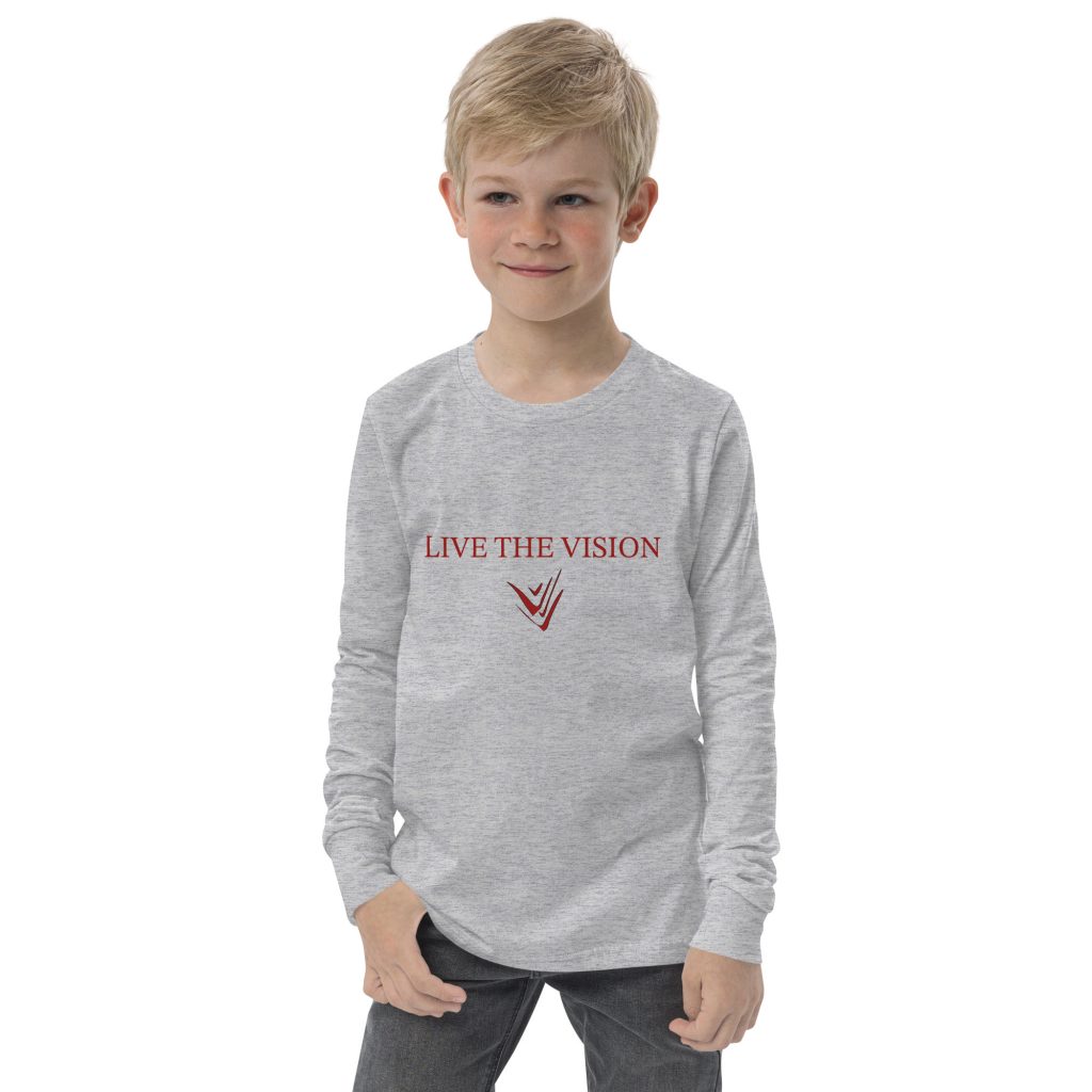WakeForce "Live the Vision" Youth Long Sleeve Tee