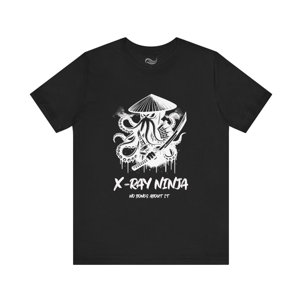 X-Ray Ninga - Unisex Jersey Short Sleeve Tee, Cleveland University