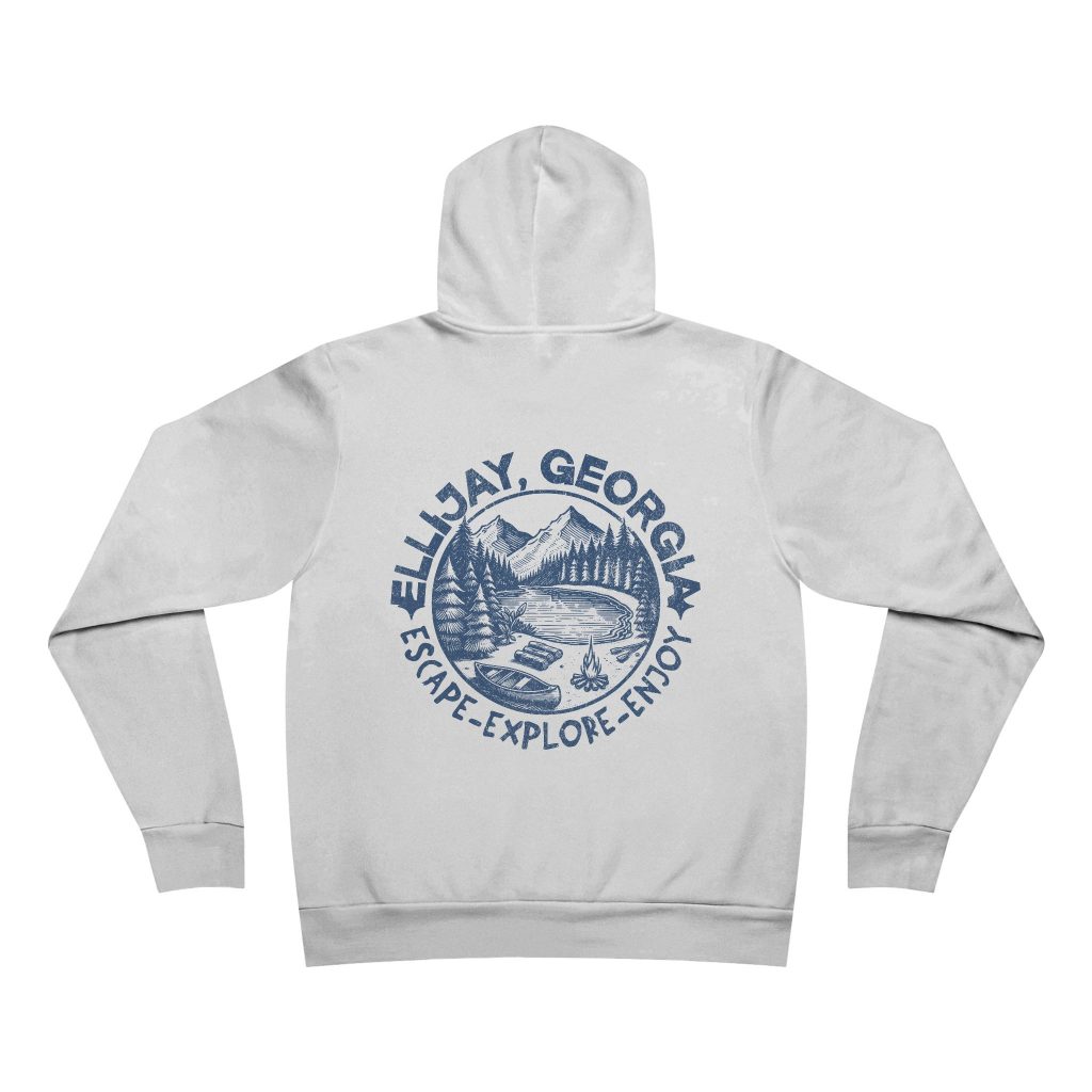 Georgia Unisex Sponge Fleece Pullover Hoodie