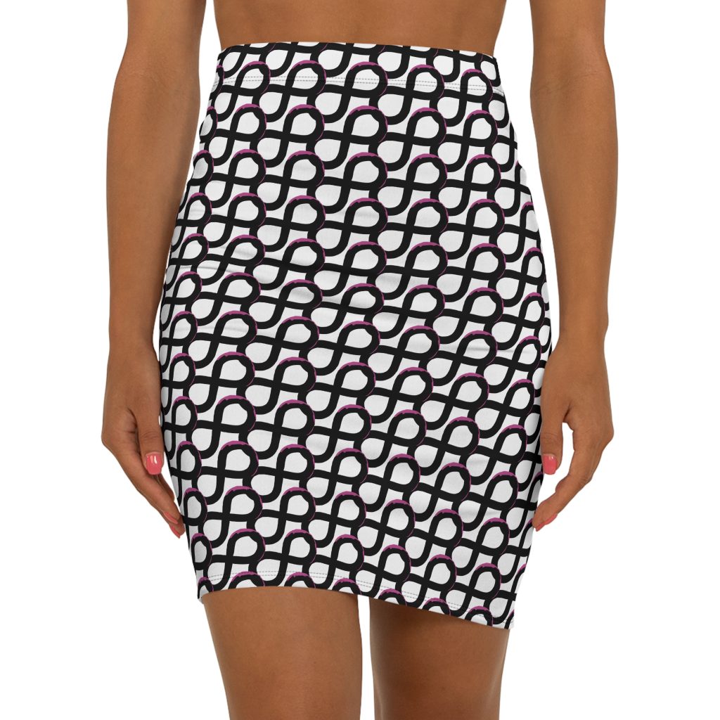 Infinity Women's Mid-Waist Pencil Skirt