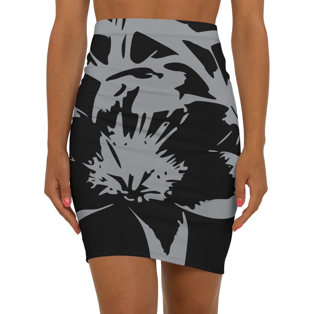 "Lily Bloom" WakeForce Women's Mid-Waist Pencil Skirt