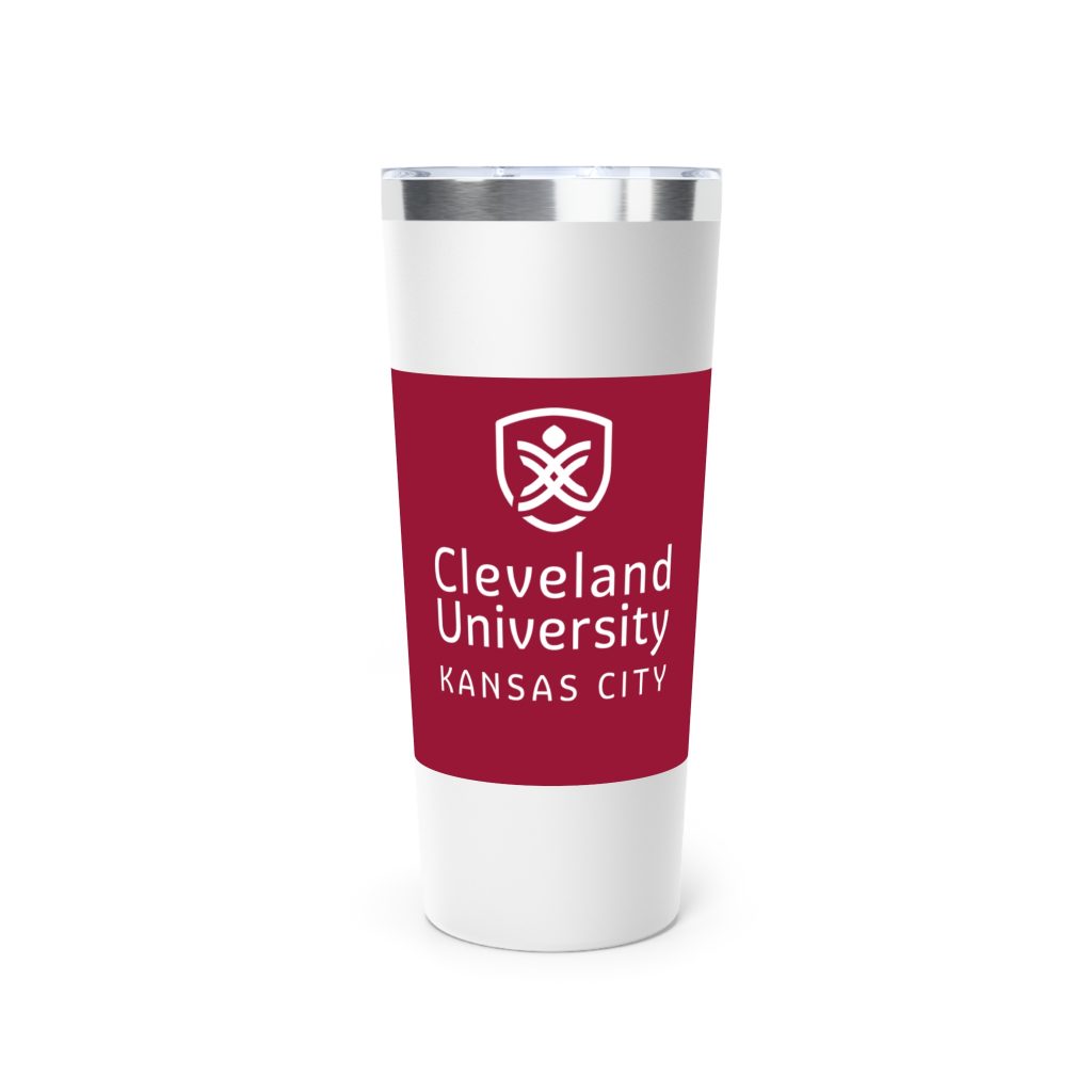 Cleveland University Copper Vacuum Insulated Tumbler, 22oz, A WakeForce Design