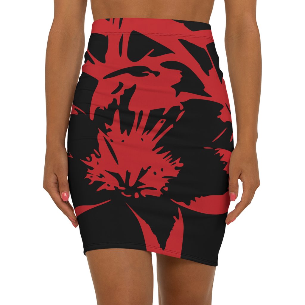 "Lily Bloom" WakeForce Women's Mid-Waist Pencil Skirt