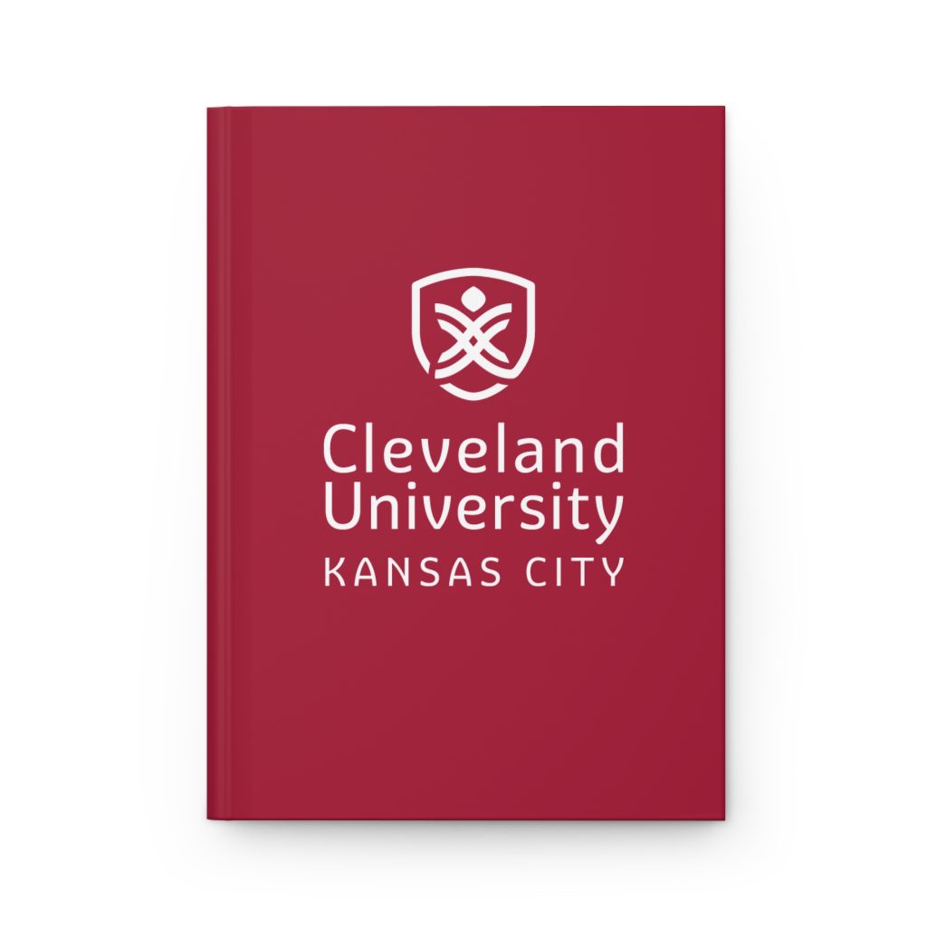 Cleveland University White Hardcover Journal Matte