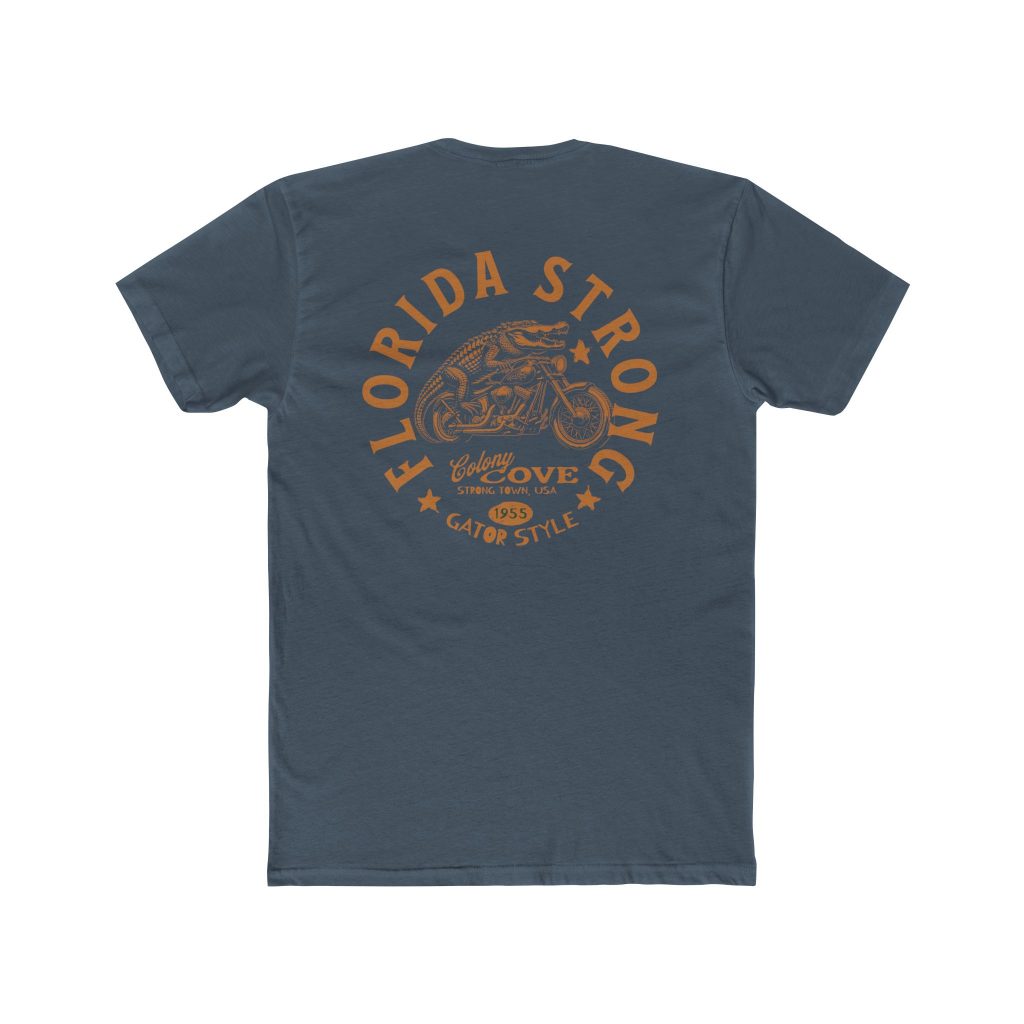 Colony Cove Unisex Cotton Crew Tee (Multiple colors)