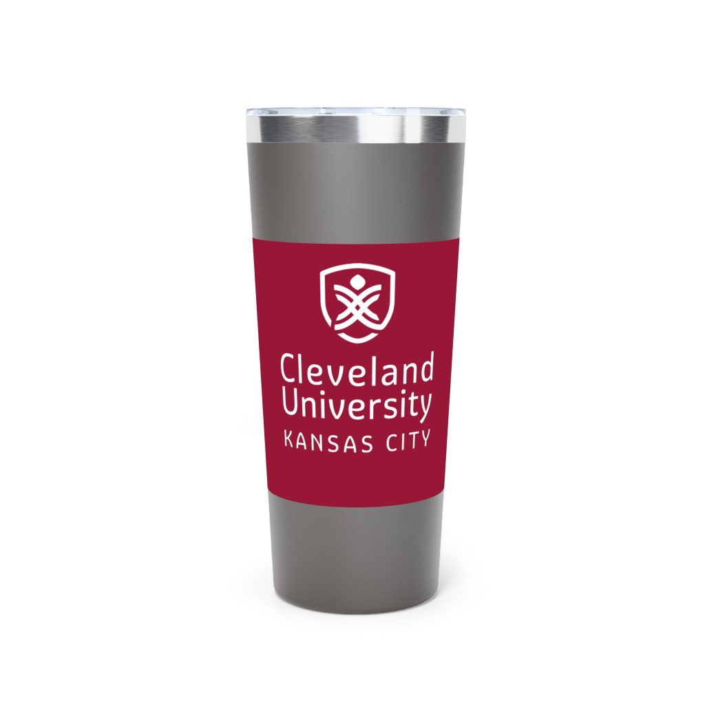 Cleveland University Copper Vacuum Insulated Tumbler, 22oz, A WakeForce Design