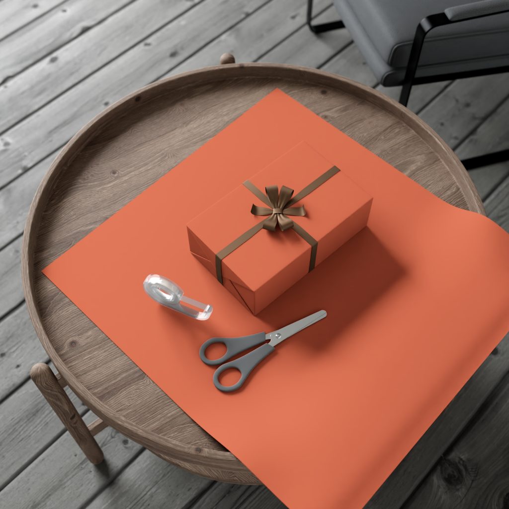 WakeForce Gift Wrap Papers - Hot Coral