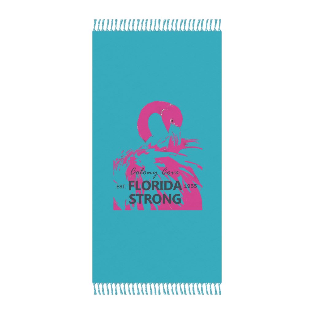 Flamingo Colony Cove Boho Beach Cloth