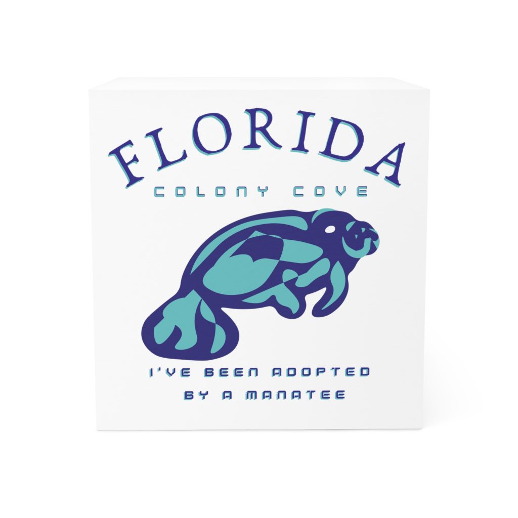 Manatee Note Cube
