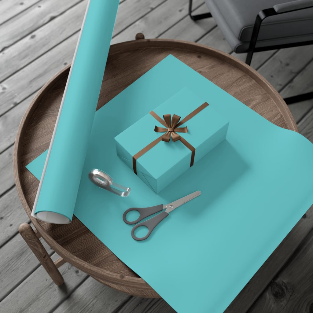 Aqua Radiance WakeForce Gift Wrap Papers