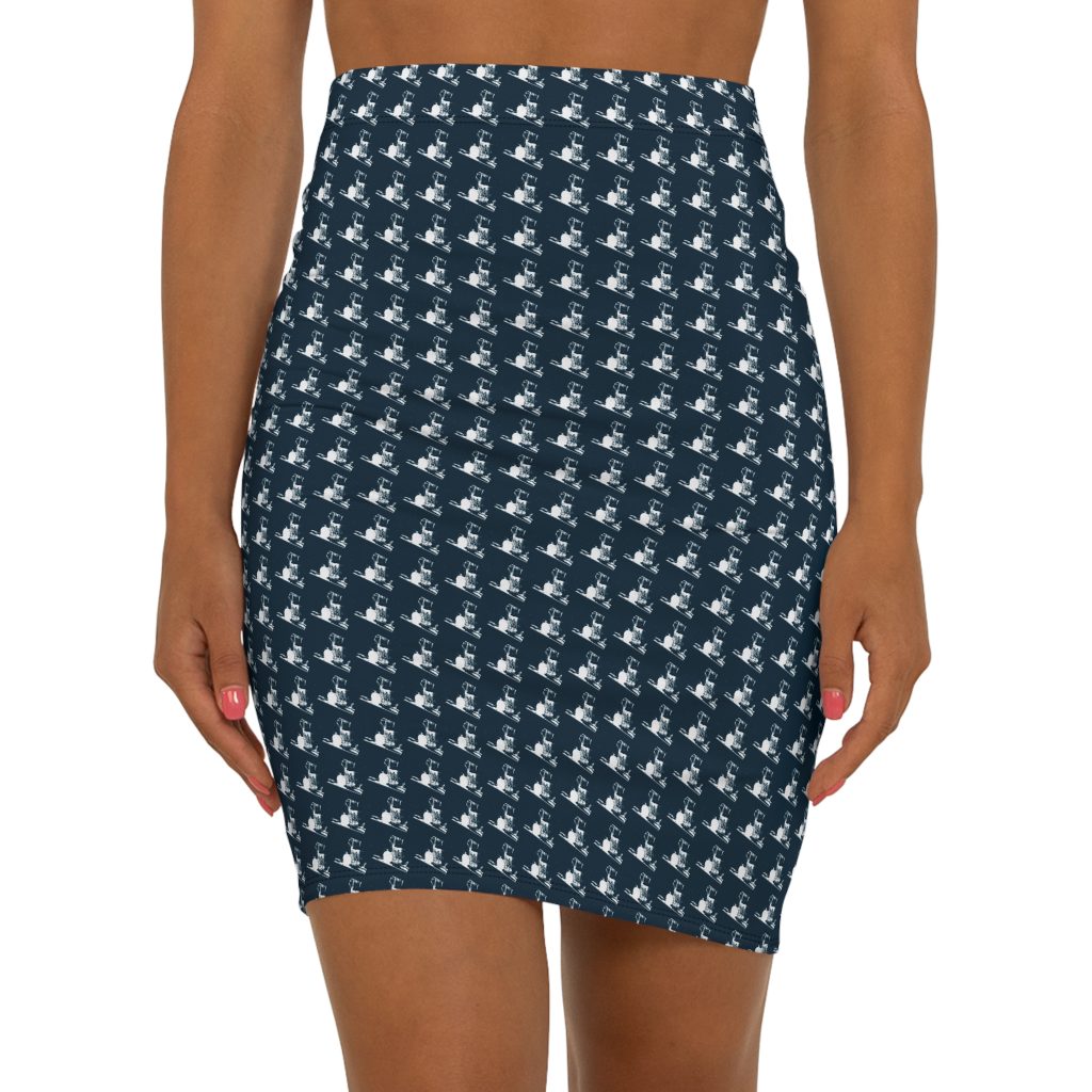 "Seas the Day" WakeForce Women's Mid-Waist Pencil Skirt