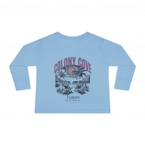 Colony Cove Florida Toddler Long Sleeve Tee (Where My Grandpa Lives)
