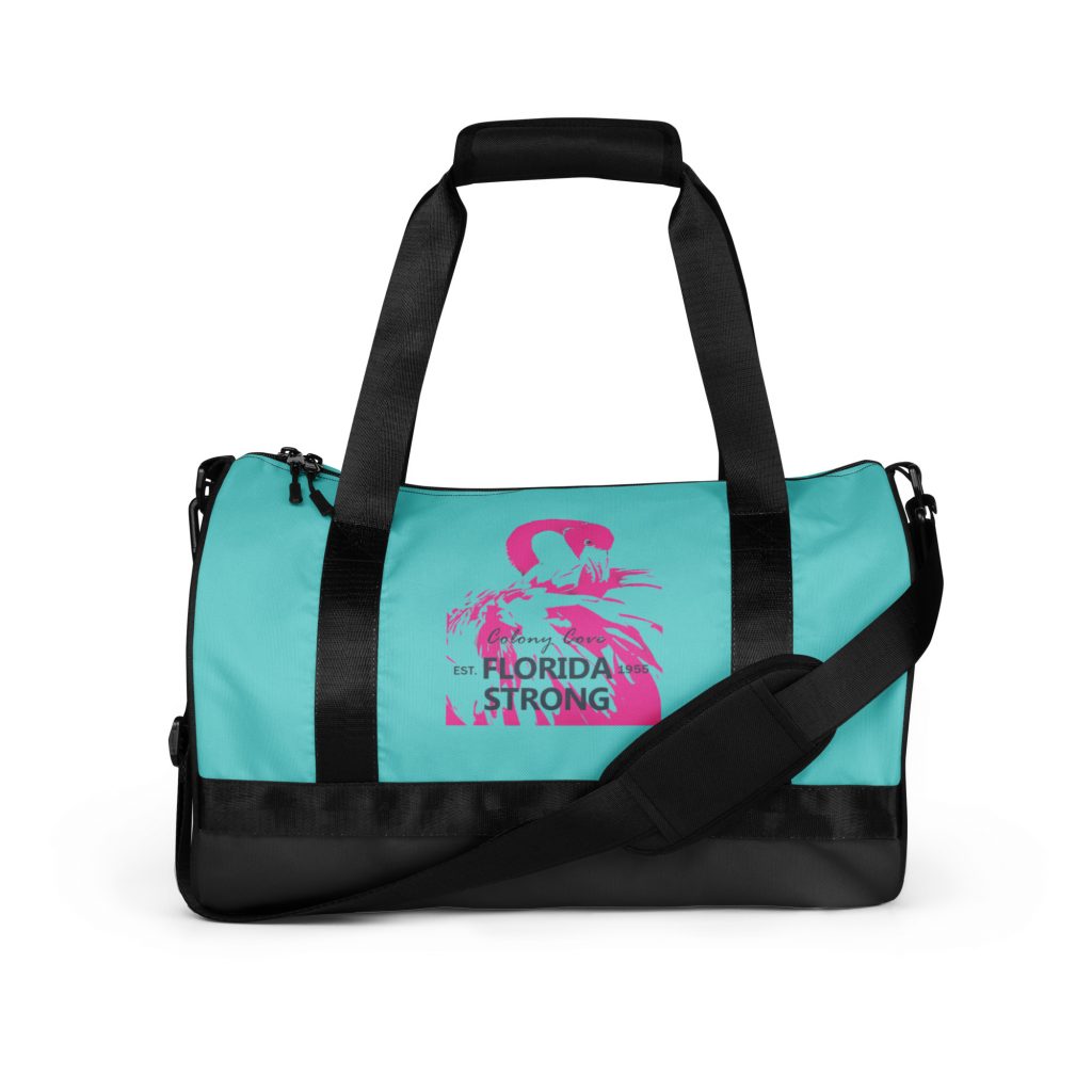 Colony Cove, Florida Strong All-over Print Gym Bag
