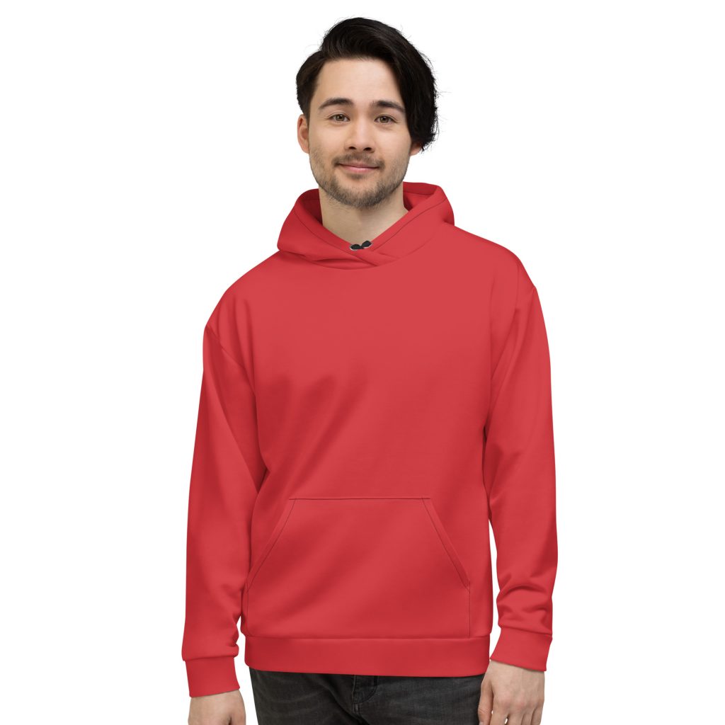 WakeForce Unisex Teal Stripe Hoodie (Front)