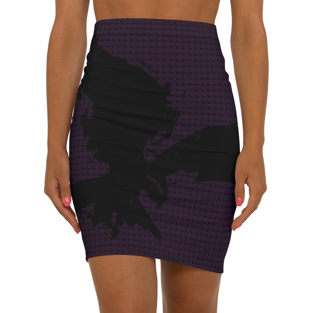 "Phoenix Rising" WakeForce Women's Mid-Waist Pencil Skirt