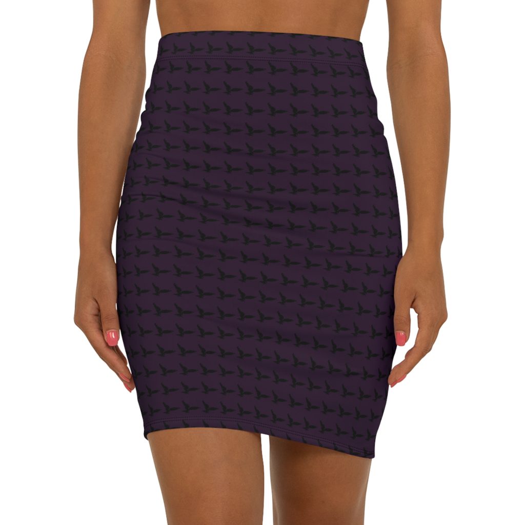 "Phoenix Rising" WakeForce Women's Mid-Waist Pencil Skirt