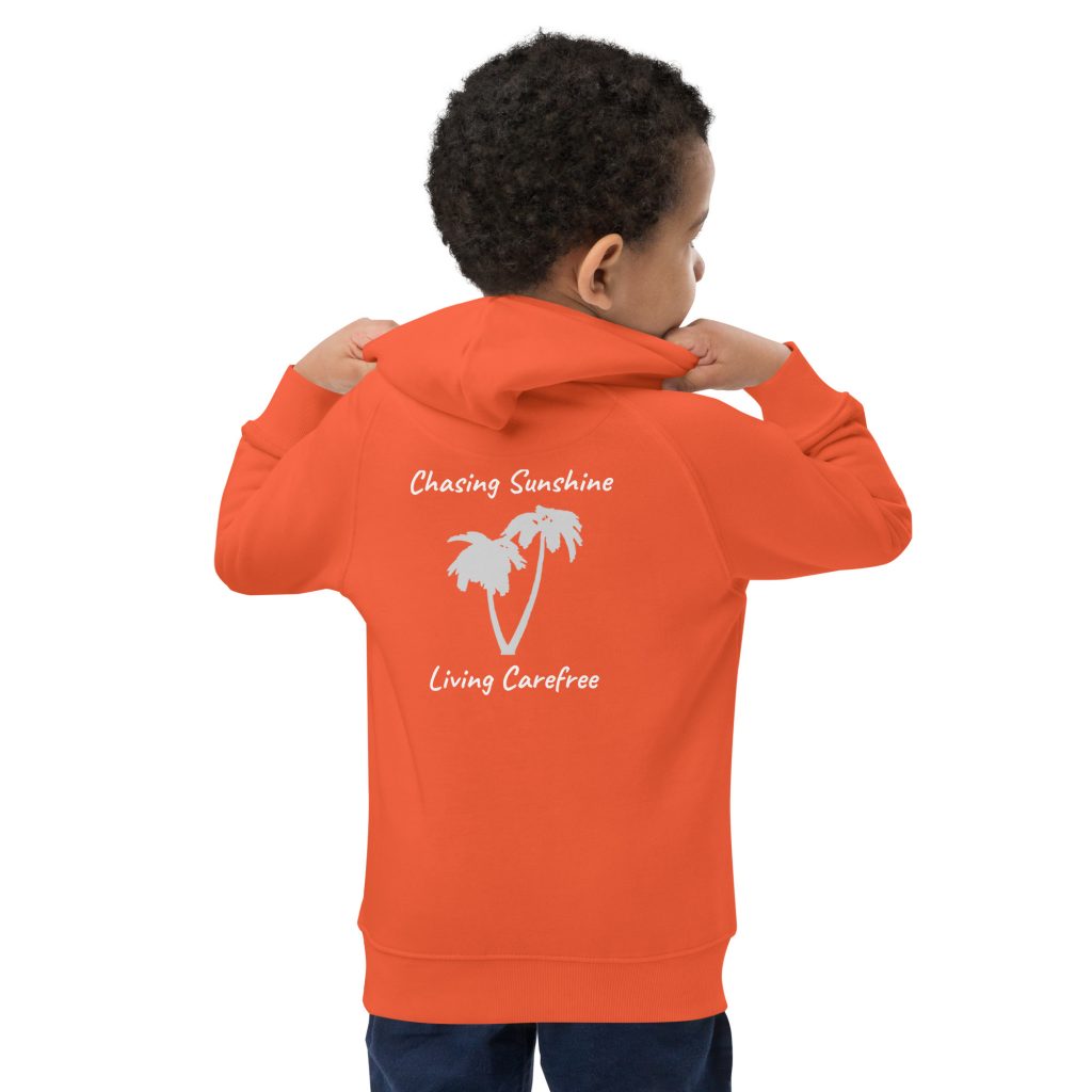"Chasing Sunshine" WakeForce Kids Eco Hoodie