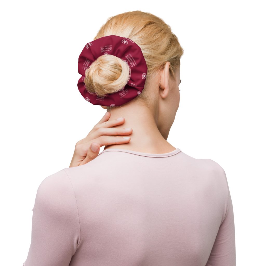 Cleveland University Recycled Scrunchie